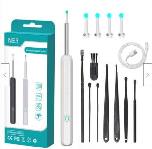 NE3 Ear Cleaner Otoscope