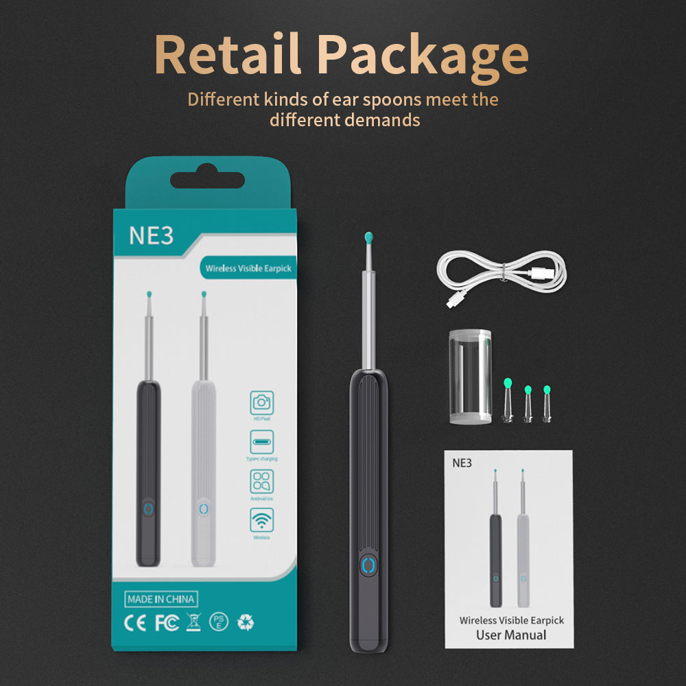 NE3 Ear Cleaner Otoscope